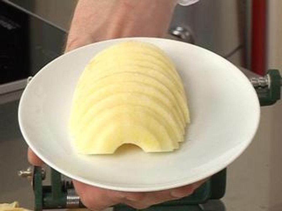 Utiliser un pèle-pomme