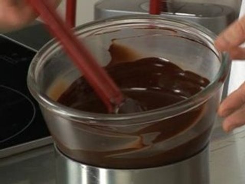 mettre chocolat au point