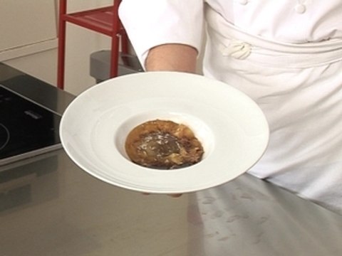 Ravioles au chocolat amer