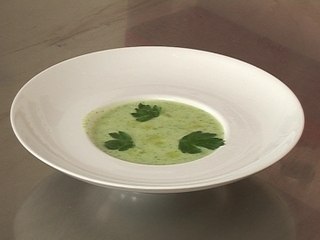 Vichyssoise à l'huile de truffe