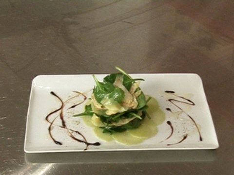 Marinade d'artichauts et aubergines