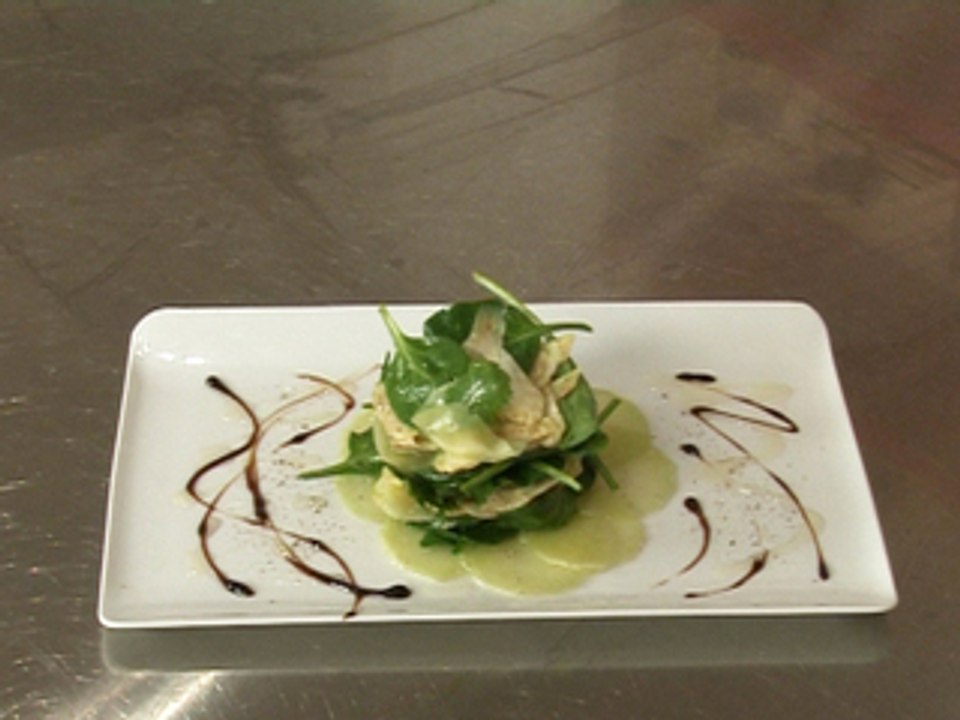 Marinade d'artichauts et aubergines