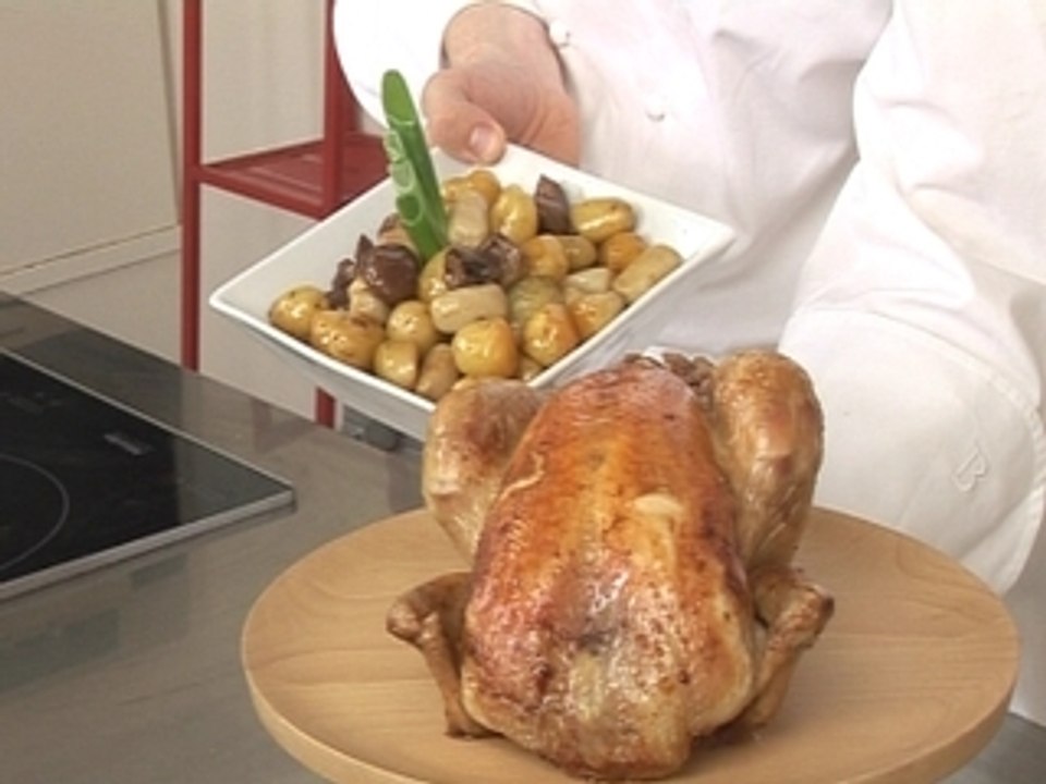 Volaille de Noël en grande tradition