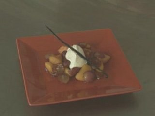 Poêlée de pommes et de raisins