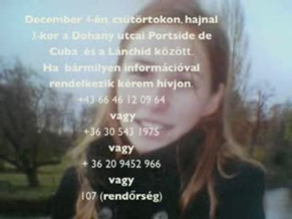 Ophelie Missing