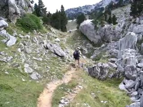 GR10 occidental 2 septembre 2008 à l'ARRE PLANERE