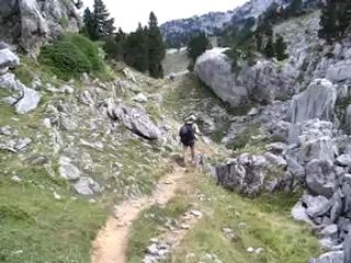 GR10 occidental 2 septembre 2008 à l'ARRE PLANERE