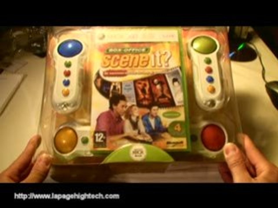 Déballage et Présentation des Buzzers et du jeux Scene IT !