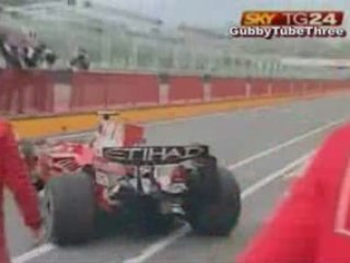 F1 Valentino Rossi testing for a Ferrari F1 Nov 2008