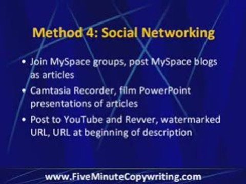 Build Up a Mailing List By Attracting Web Traffic