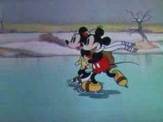 Cartoon "On Ice" -  Mickey et les joies de l'hiver