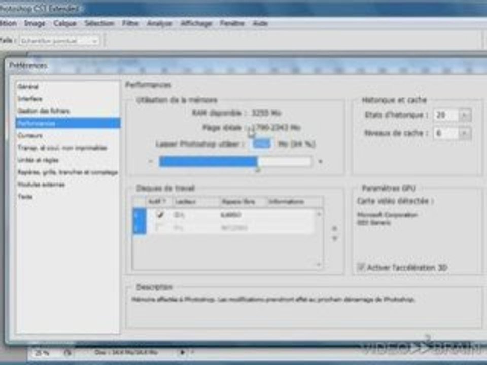 Adobe Photoshop CS3 : Réglages les plus importants