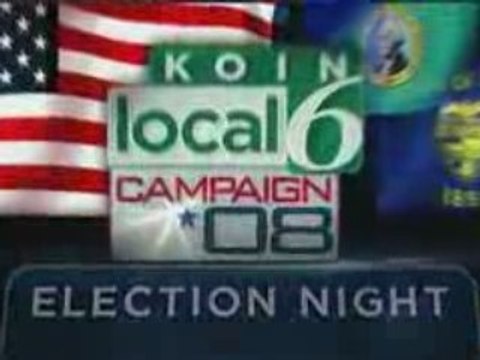 KOIN Local 6 News Election Night Open 11/4/2008