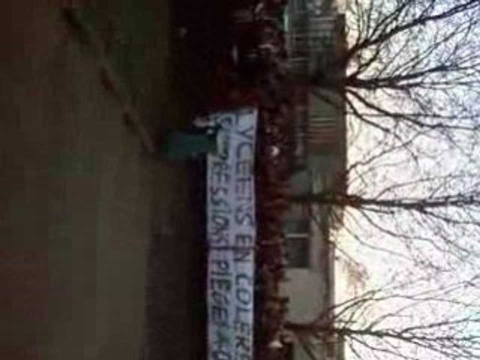 Lycée Coëtlogon Rennes en grève