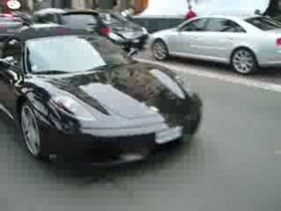 Ferrari F430 Spider & Mercedes E Limousine !