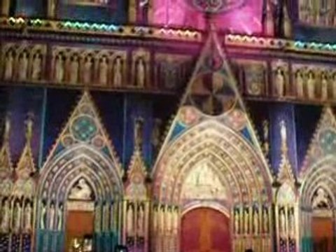 Fête des Lumières Lyon 2008 - Cathédrale Saint Jean