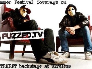 MSTRKRFT Backstage at Wireless Fuzzed.tv Fuzzed