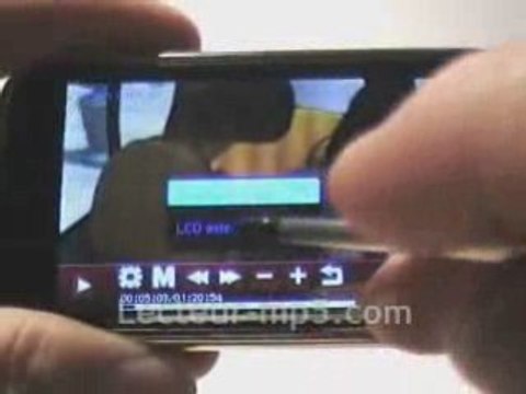 Lecteur MP5 : Fonction lecteur video MP4 Ecran Tactile