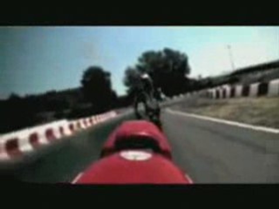 Chanceux à moto