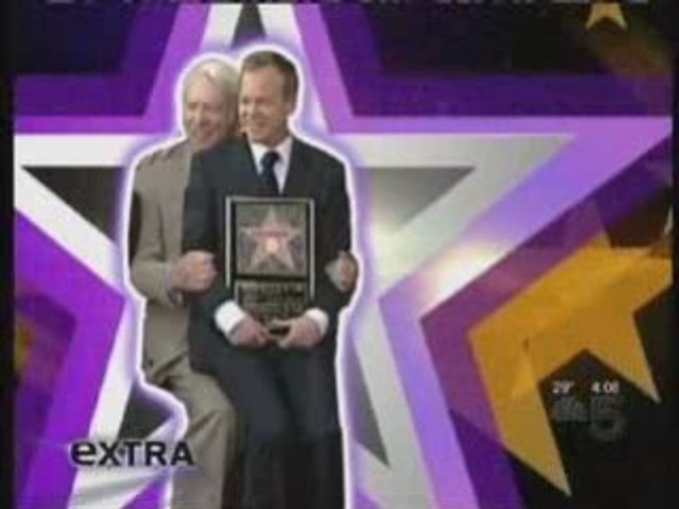 Kiefer Sutherland gets his Star - December 09 2008