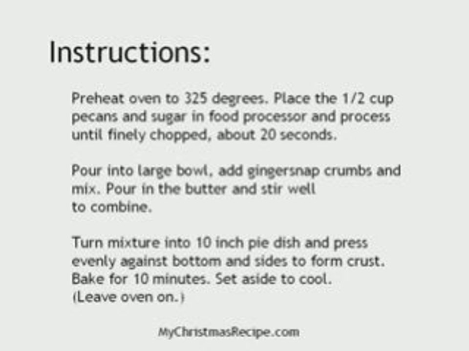 Pumpkin Recipe