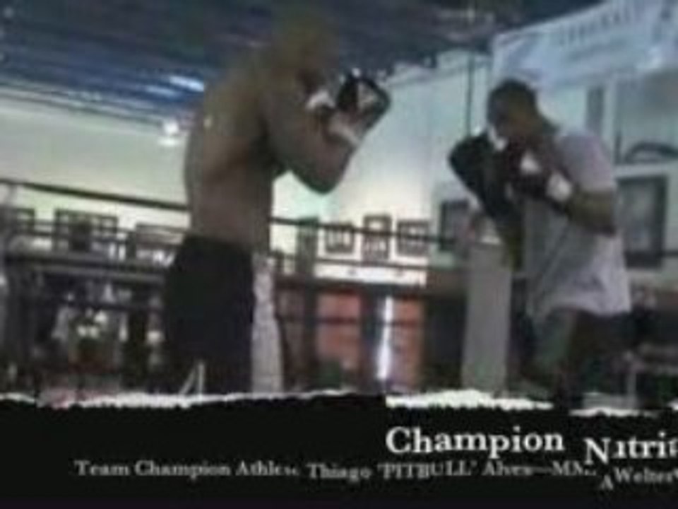 Thiago Pitbull Alves UFC fighter Matt Hughes fight