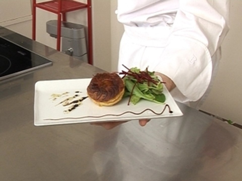 Tourtière de foie gras et champignons