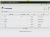 Joomla 1.5 – change template video tutorial