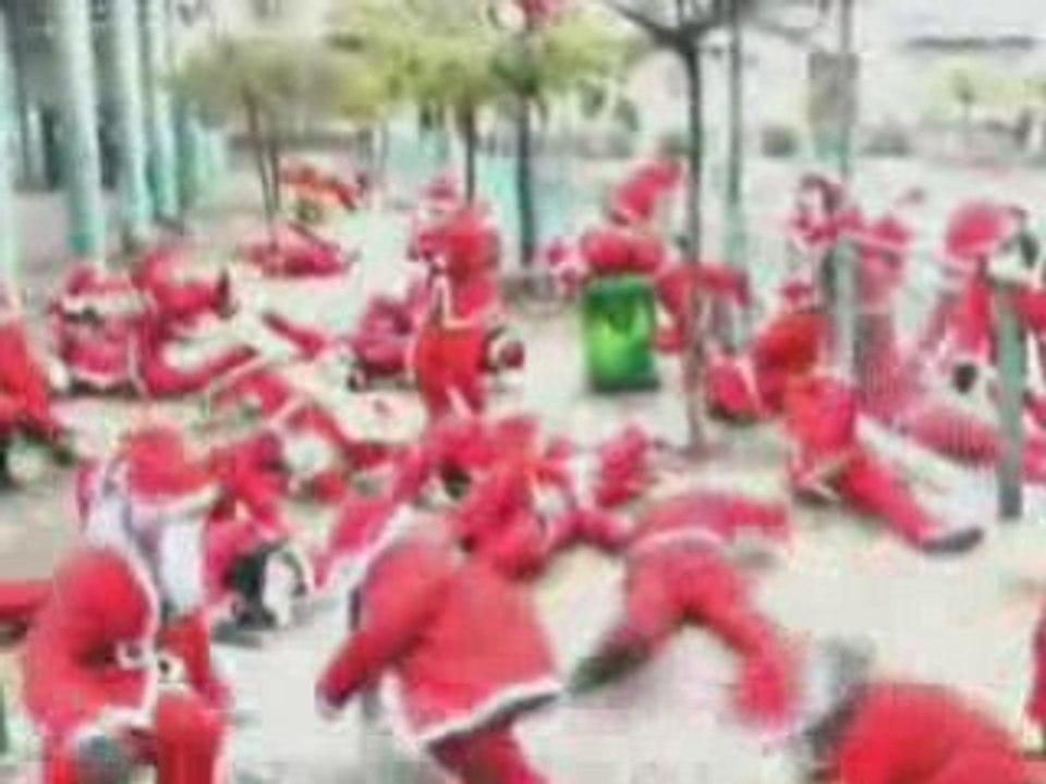 babbo flash mob natale :-)