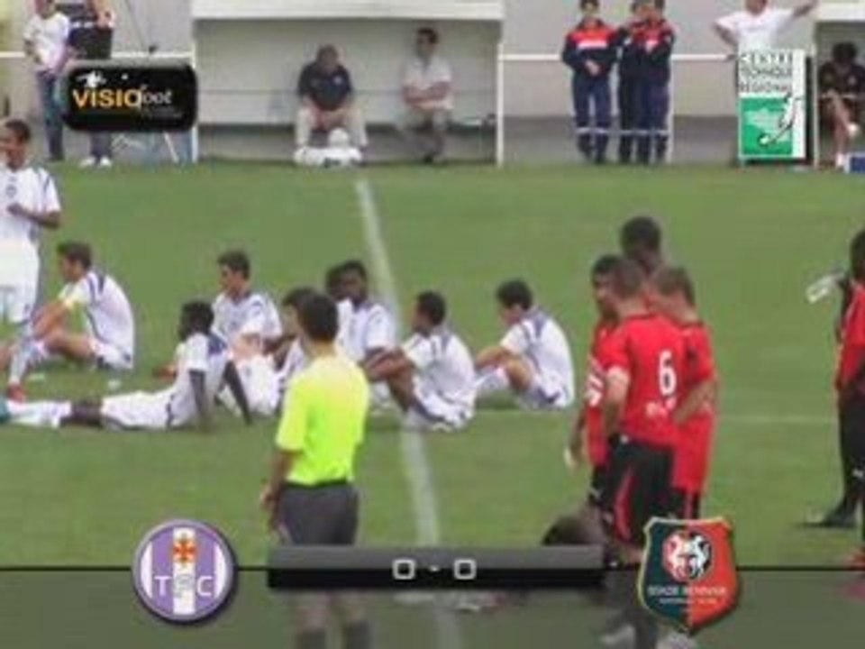 Tournoi des centres de formation : Toulouse FC / Stade Rennais 27/28/29 juillet 2008