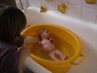 le bain, grand moment de détente