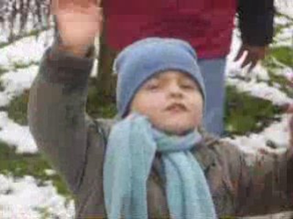 mes petits enfants en visite surprise decembre 2008