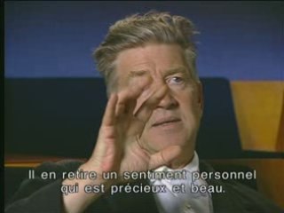 David Lynch parle de sa techniqe de création