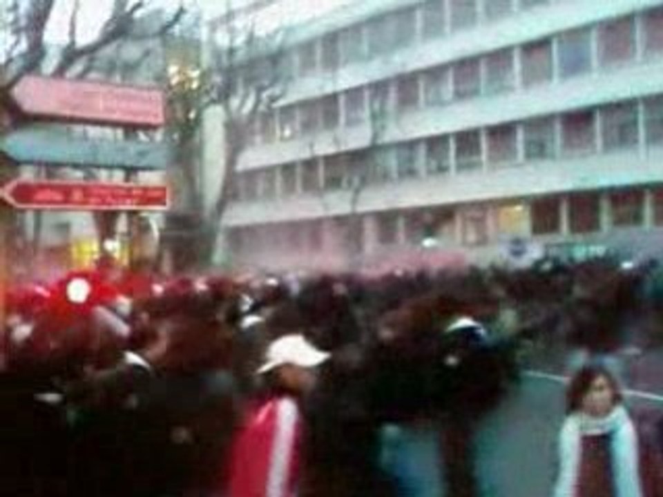 Blocus Jeudi 11 décembre 2008 2