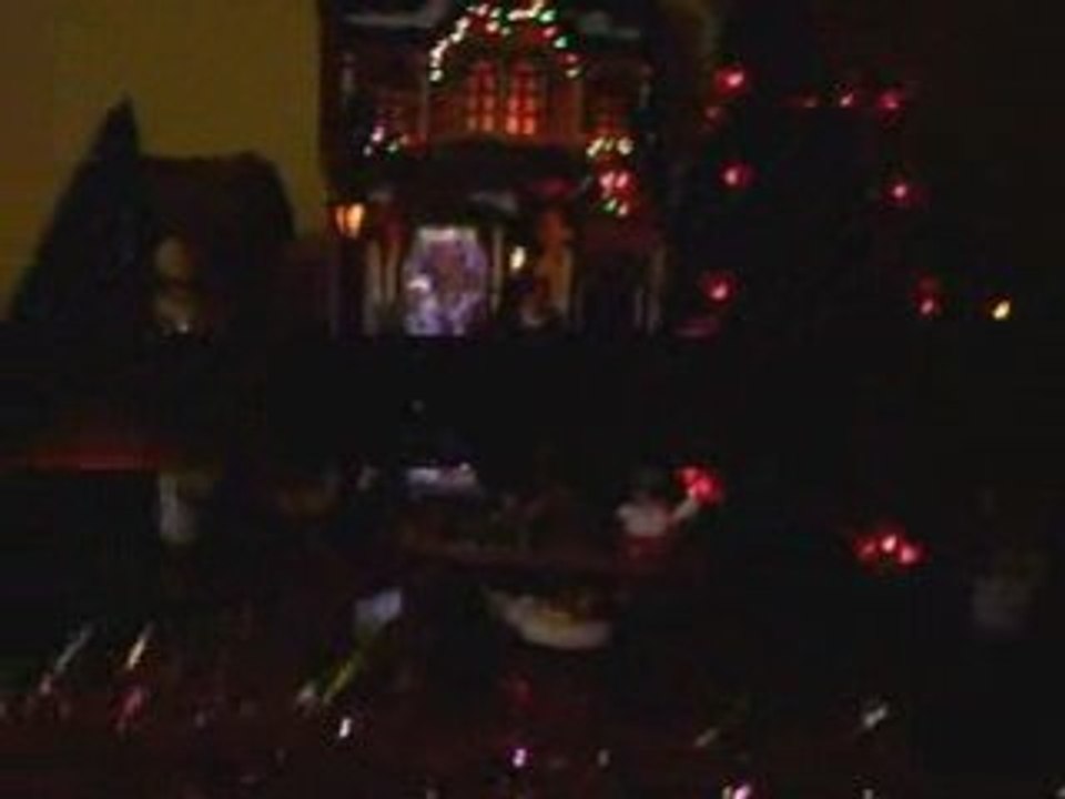 Ma maison decorèe pour noel