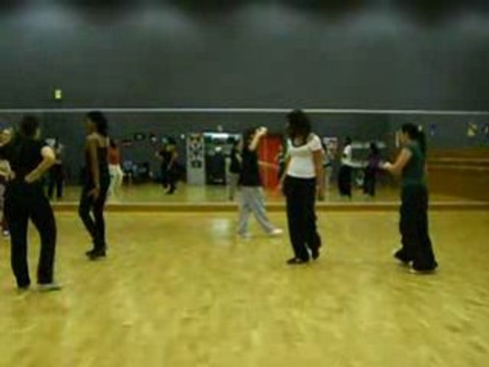 Cours de raggaeton O5/12/2008