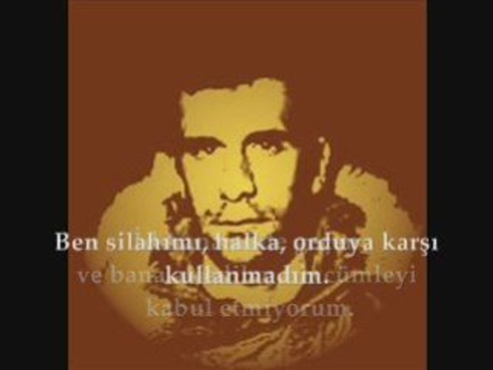 DENİZ GEZMİŞ KENDİ SESİNDEN SAVUNMASI