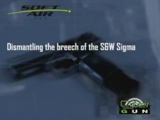 Démontage utilisateur du S&W Sigma Blowback gaz