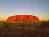 Coucher de soleil d'Uluru