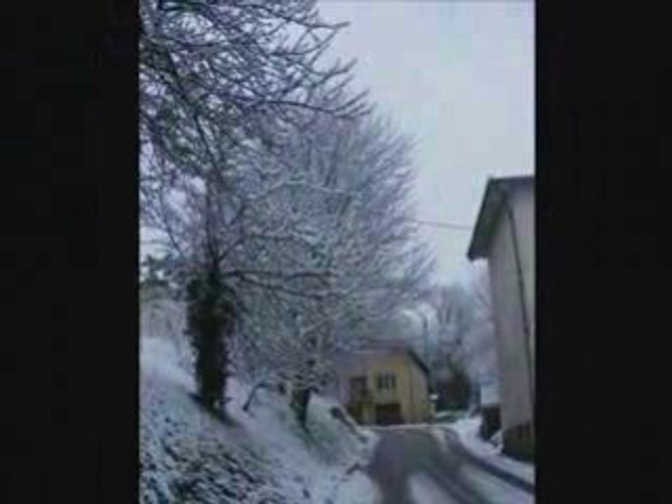 Vernioz sous la neige