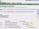 Google adwords PPC setting up your campaign