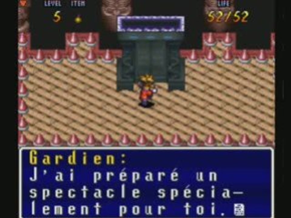 Terranigma walkthrough 7 le spectacle
