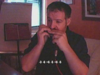 B.O. Jean de Florette - Harmonica chromatique - Tablature