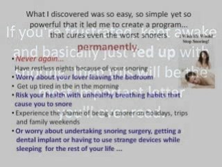 Snore Relief