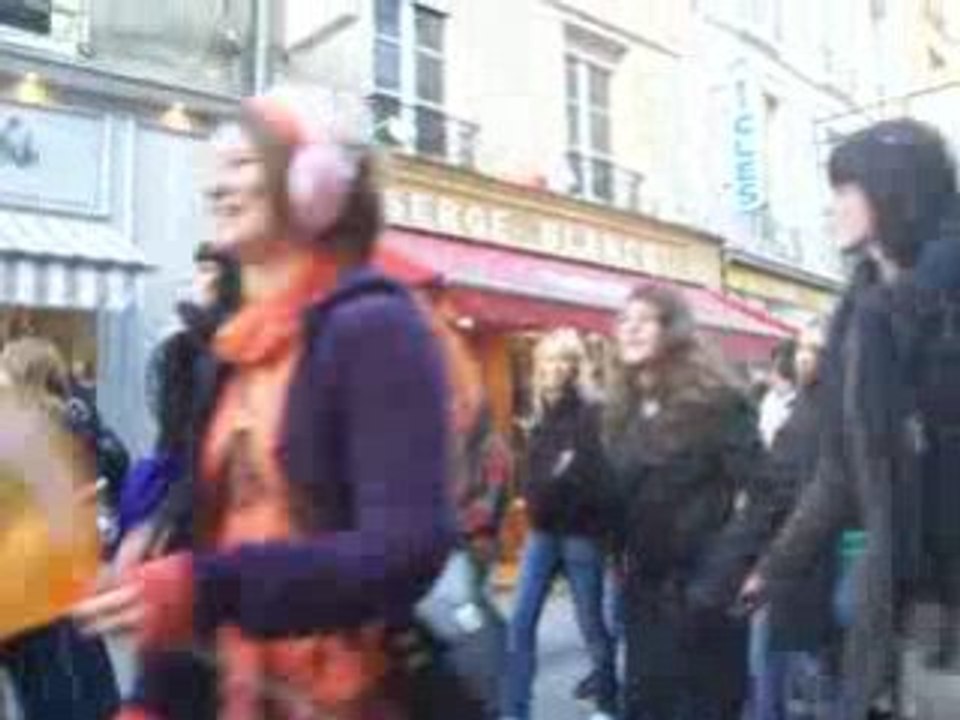 Manif de lycéens - Caen - 12 décembre 2008