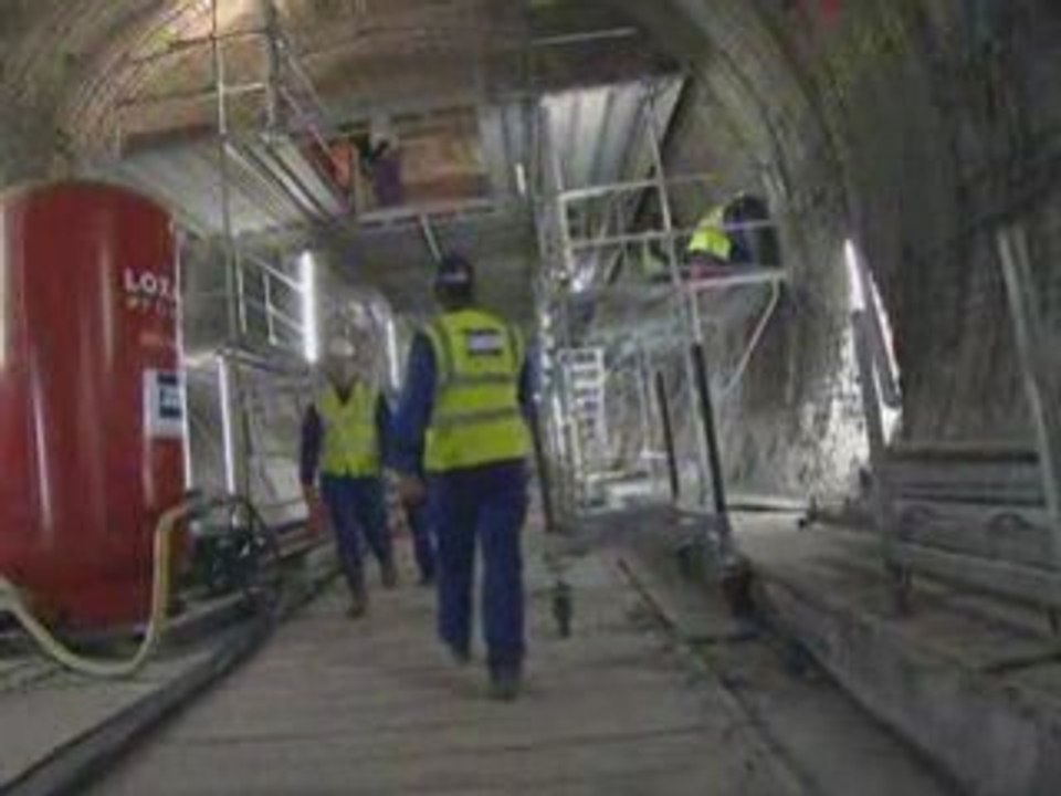 Eurotunnel en chantier