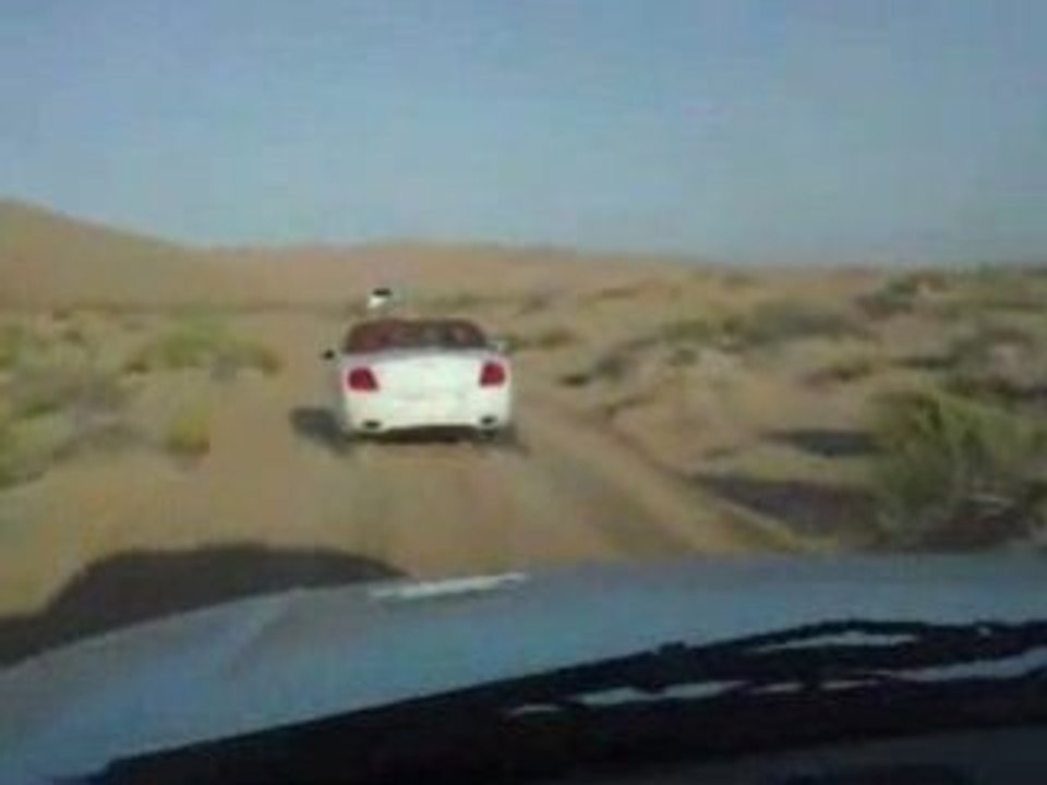 Bentley GTC Off Road in the Deserts