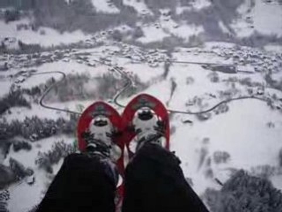 Raquettes et Parapente au Mont Lachat