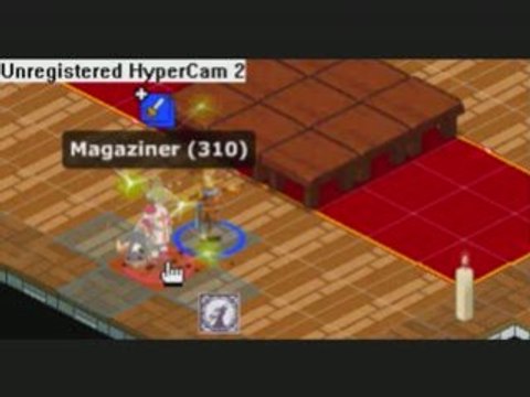 Dofus, un iop terre : Magaziner.