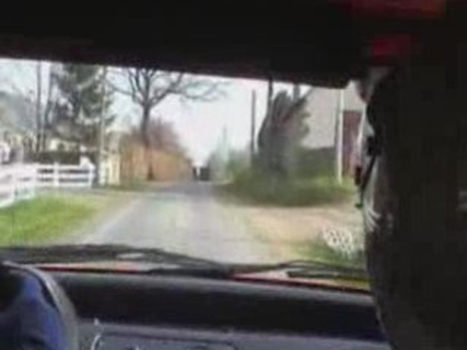 Rallye Suisse normande caméra embarqué